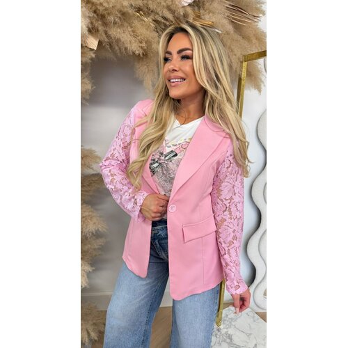 LACE SLEEVE BLAZER 5194 / 3394 PINK