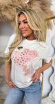 AMOR LOVE LIEBE PRINT TEE *L* PINK AMOR LOVE LIEBE PRINT TEE *L* PINK
