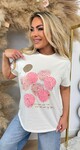 PRINTY BALLOONS TEE *L* PINK PRINTY BALLOONS TEE *L* PINK