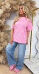CUTE HARTJES TEE 7455 FUCHSIA CUTE HARTJES TEE 7455 FUCHSIA