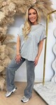 ITALY BUTTON TOP GREY ITALY BUTTON TOP GREY