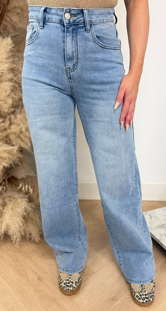 WIDE LEG JEANS H40011 LIGHTDENIM WIDE LEG JEANS H40011 LIGHTDENIM