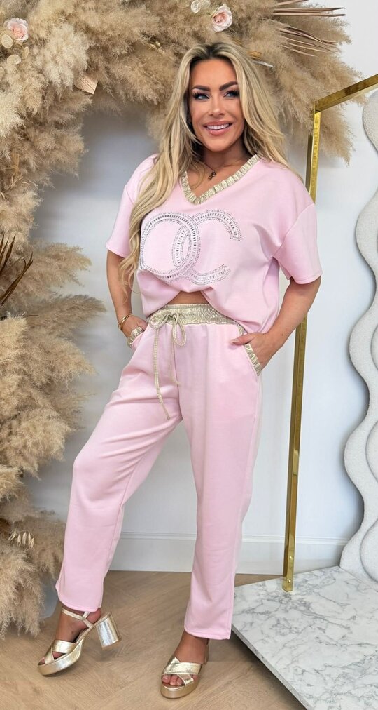 OC GOLDEN BIES SET PINK