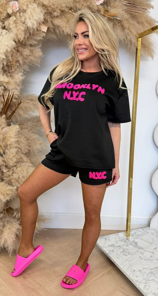 BROOKLYN NYC SET BLACK