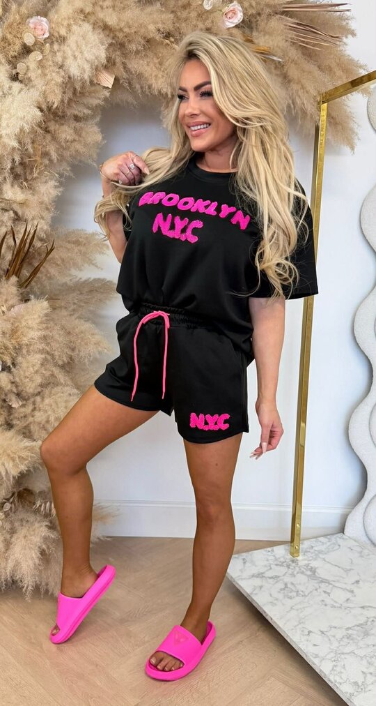 BROOKLYN NYC SET BLACK