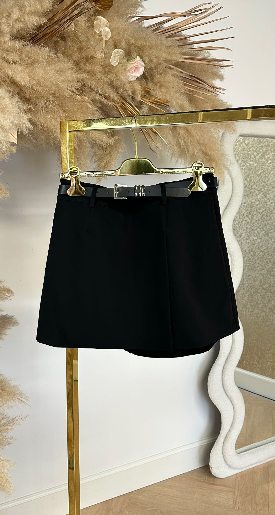 BELT LUXY SKORT 5658 BLACK