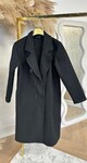 LONG TRENCH COAT BLACK