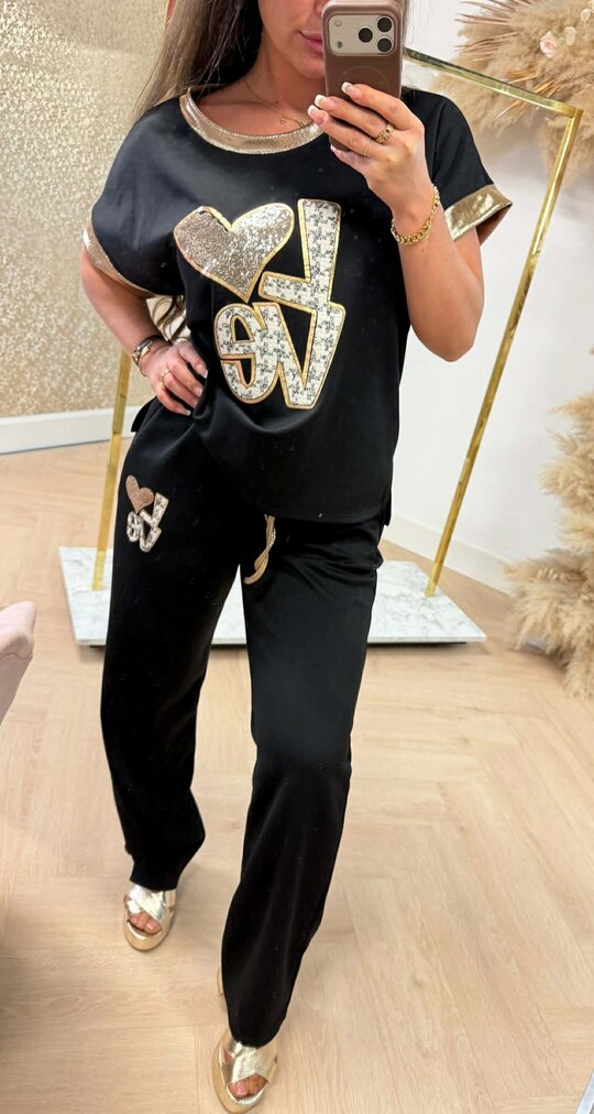 BRONS LOVE SET BLACK