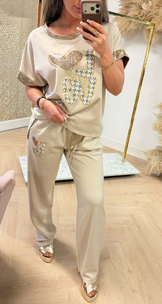 BRONS LOVE SET BEIGE