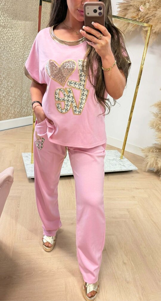 BRONS LOVE SET PINK