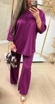 SARAH 2 PIECE SET PURPLE