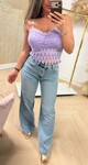 LACE TOPJE LILA