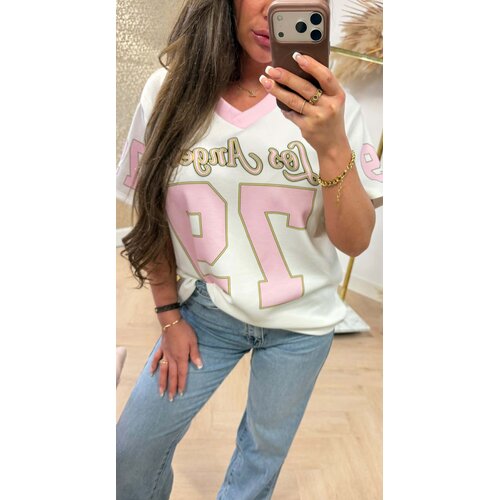PIEN BASEBALL 79 TEE PINK