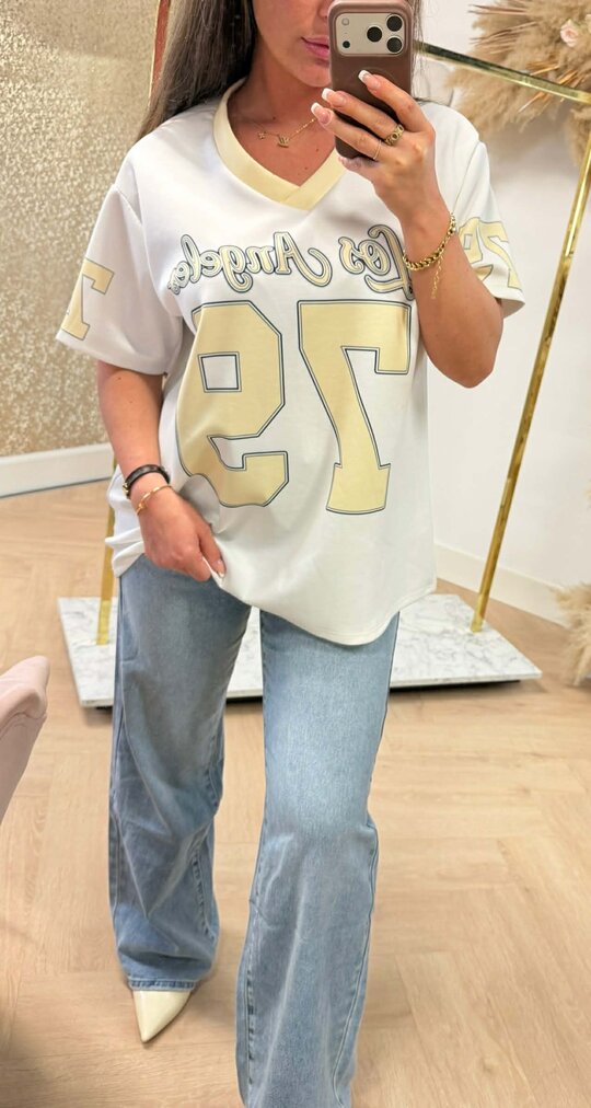 PIEN BASEBALL 79 TEE YELLOW