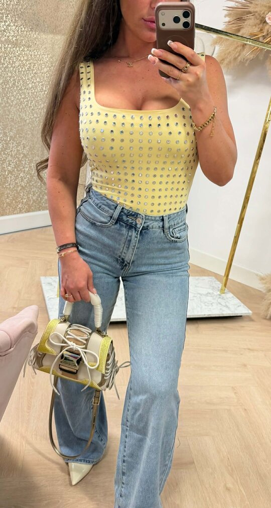 MIRROR BODY 11822 YELLOW