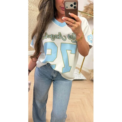 PIEN BASEBALL 79 TEE ICEBLUE