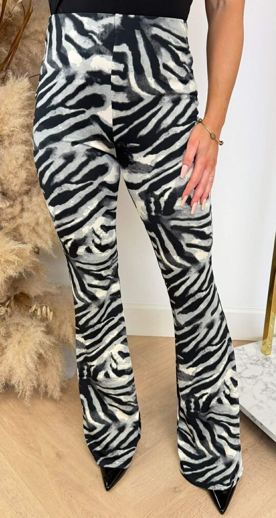 BY SWAN TRAVEL FLAIR PANTS 10167 BLACK/GREY