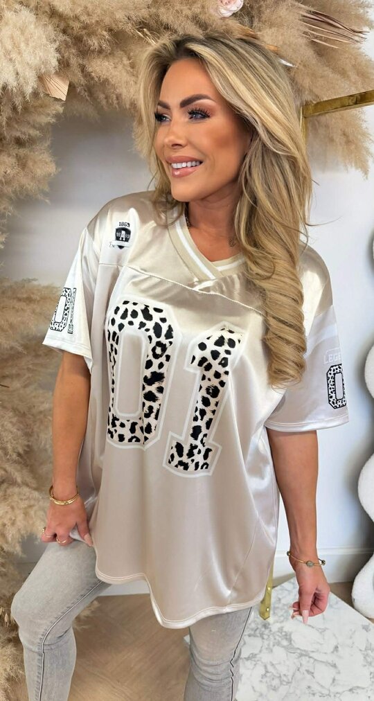 LEGENDARY 01 BASEBALL TEE BEIGE