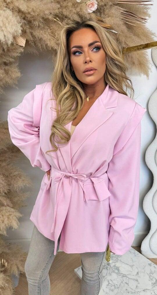 POCKET LUS BLAZER PINK