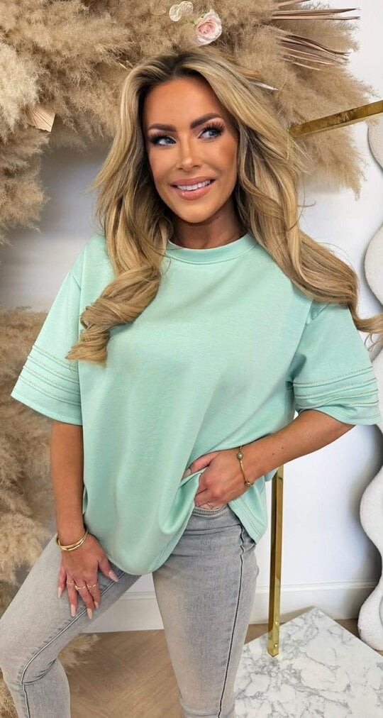 NAOMI GOLDY TEE MINT