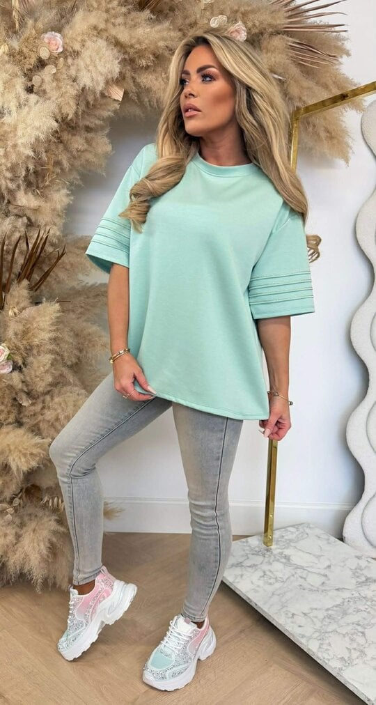 NAOMI GOLDY TEE MINT