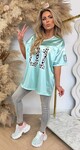 LEGENDARY 01 BASEBALL TEE MINT