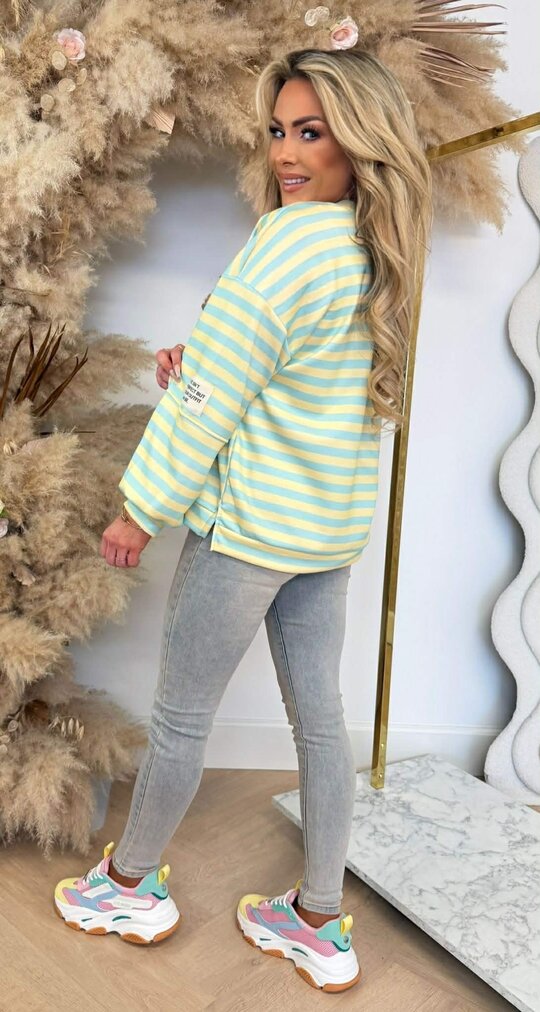 STREEP PATCH PERFECT LONGSLEEVE MINT