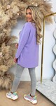 KIMMY SOFT LONG TOP LILA