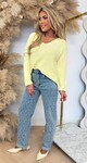 MINDY SOFT V TOP BUTTERYELLOW