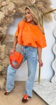 MUSTY CROPPED TOP ORANGE