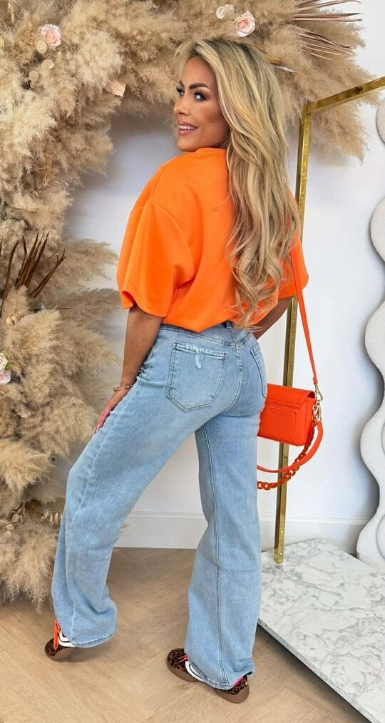 MUSTY CROPPED TOP ORANGE