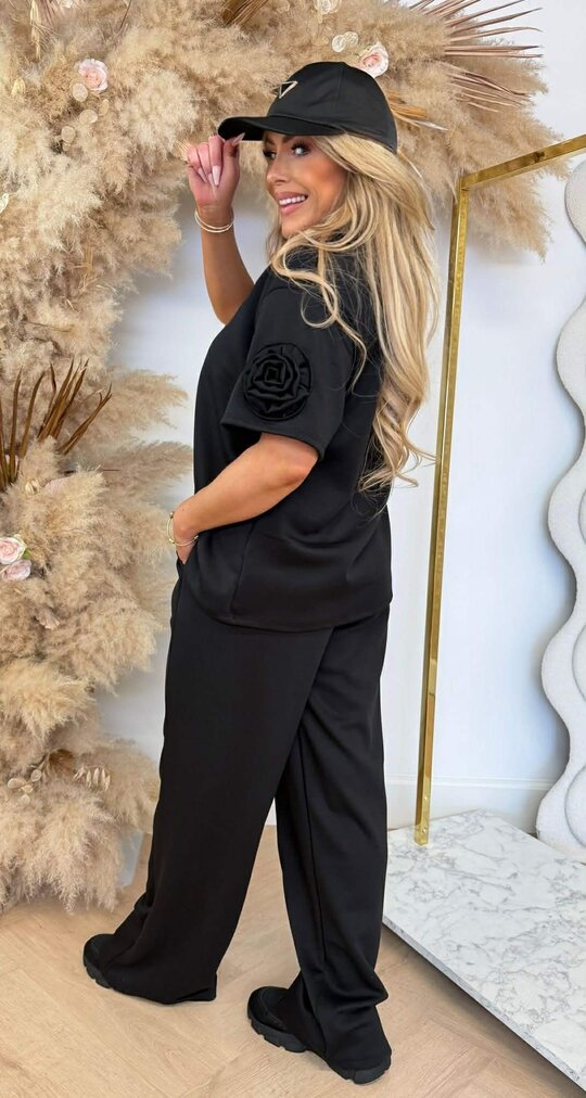 ROSE 2 PIECE SET BLACK