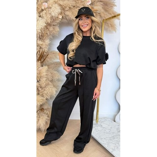 ROSE 2 PIECE SET BLACK