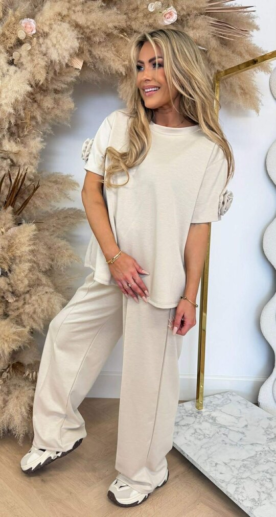 ROSE 2 PIECE SET BEIGE