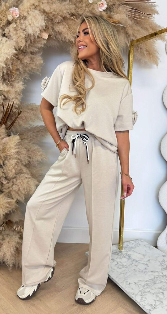 ROSE 2 PIECE SET BEIGE