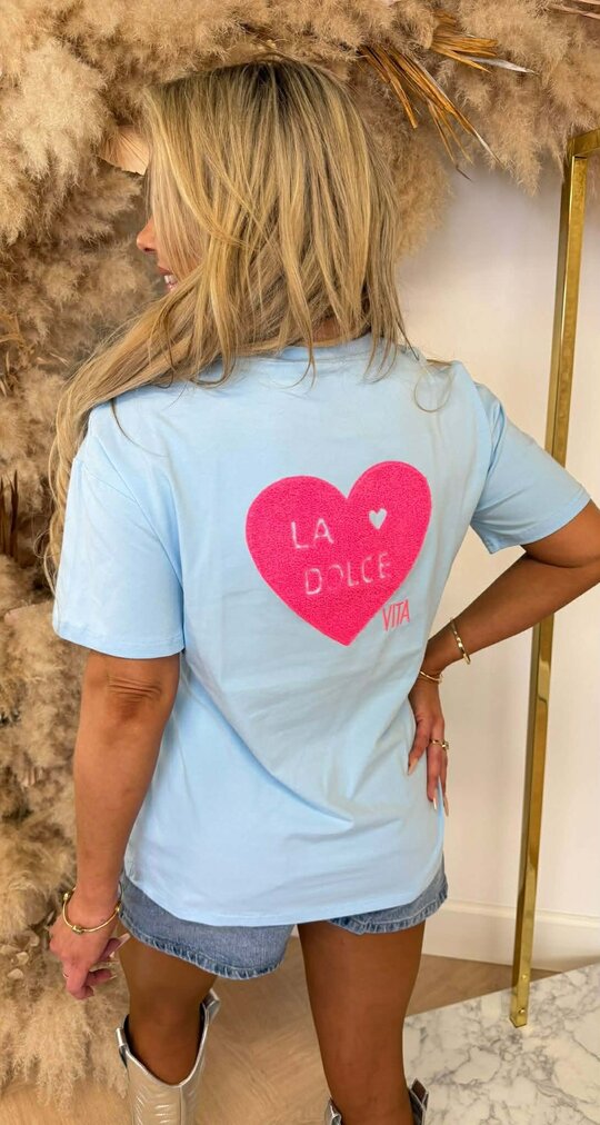 LA DOLCE VITA TEE 8011537 ICEBLUE