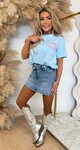 LA DOLCE VITA TEE 8011537 ICEBLUE