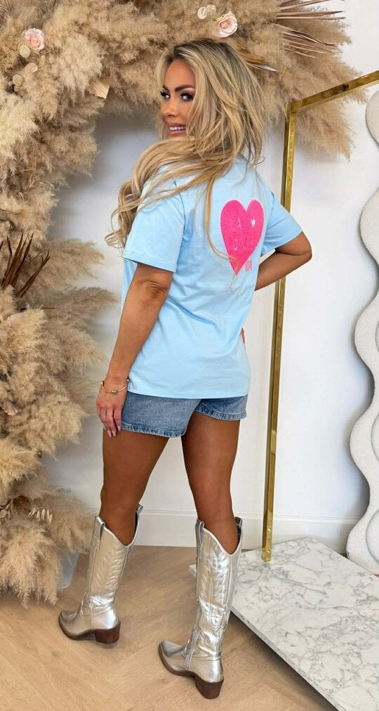 LA DOLCE VITA TEE 8011537 ICEBLUE