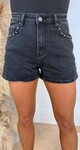 STUDDED SHORT 0635-2 DARKGREY