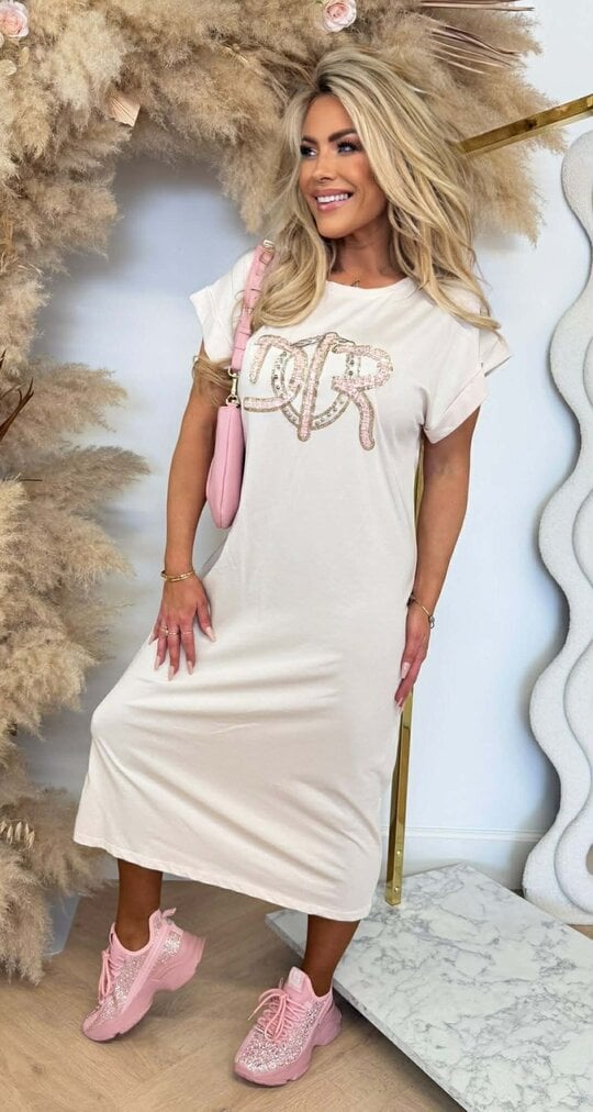 DOIR INSPIRED DRESS 590028-104 BEIGE