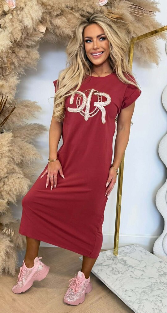 DOIR INSPIRED DRESS 590028-104 DARKRED