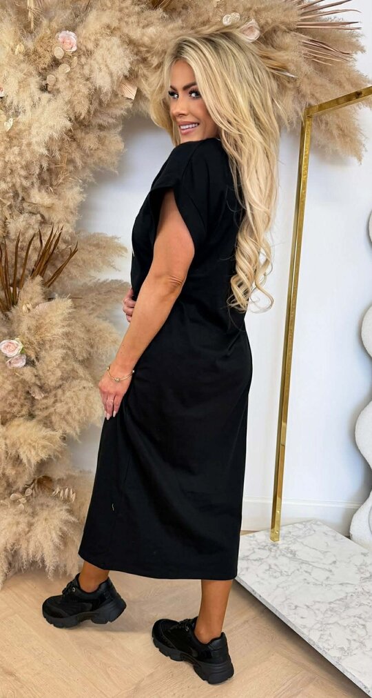 DOIR INSPIRED DRESS 590028-104 BLACK