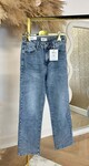 STRAIGHT LEG JEANS 0067-8 BLUE