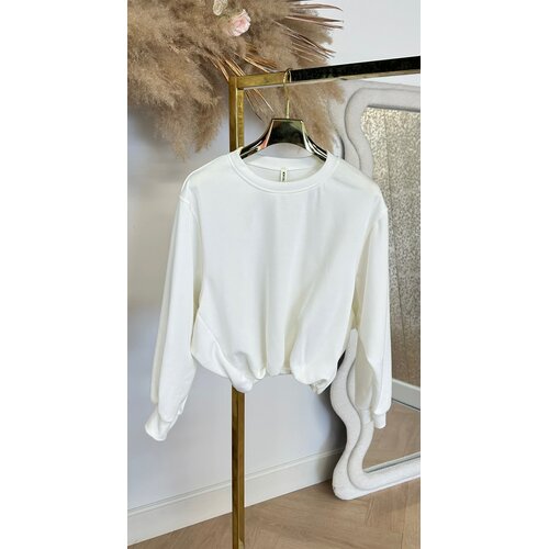 ISABEL CROPPED SWEAT OFFWHITE