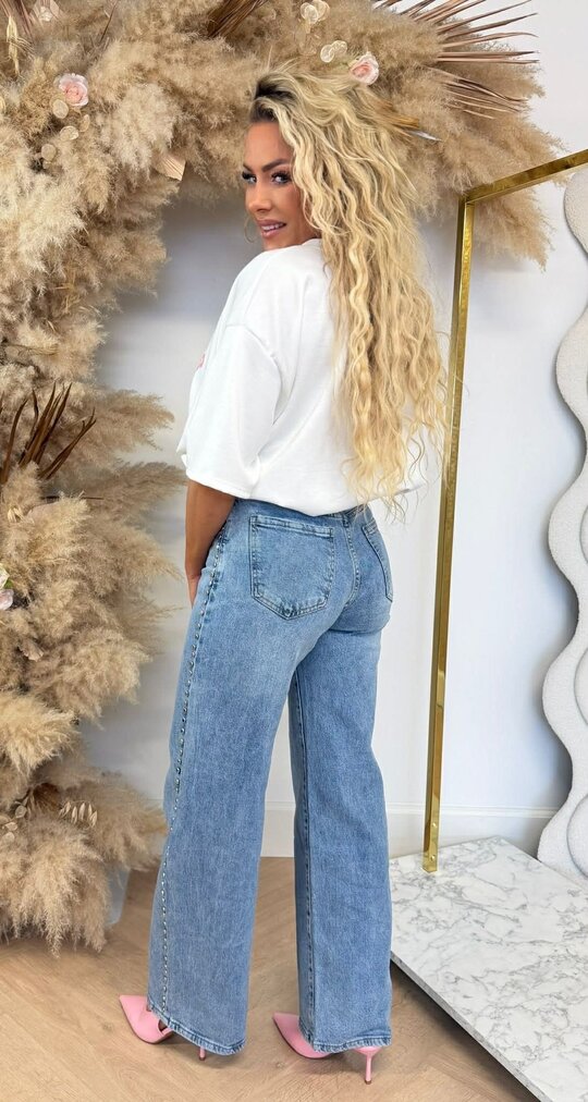 LOSY LOS ANGELES CROPPED TOP OFFWHITE LOSY LOS ANGELES CROPPED TOP OFFWHITE