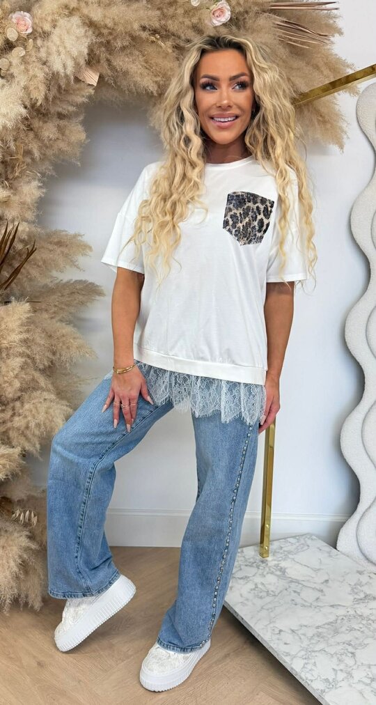 NOVA POCKET LACE SHIRT OFFWHITE NOVA POCKET LACE SHIRT OFFWHITE