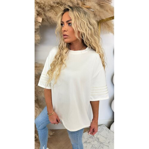 NAOMI GOLDY TEE OFFWHITE