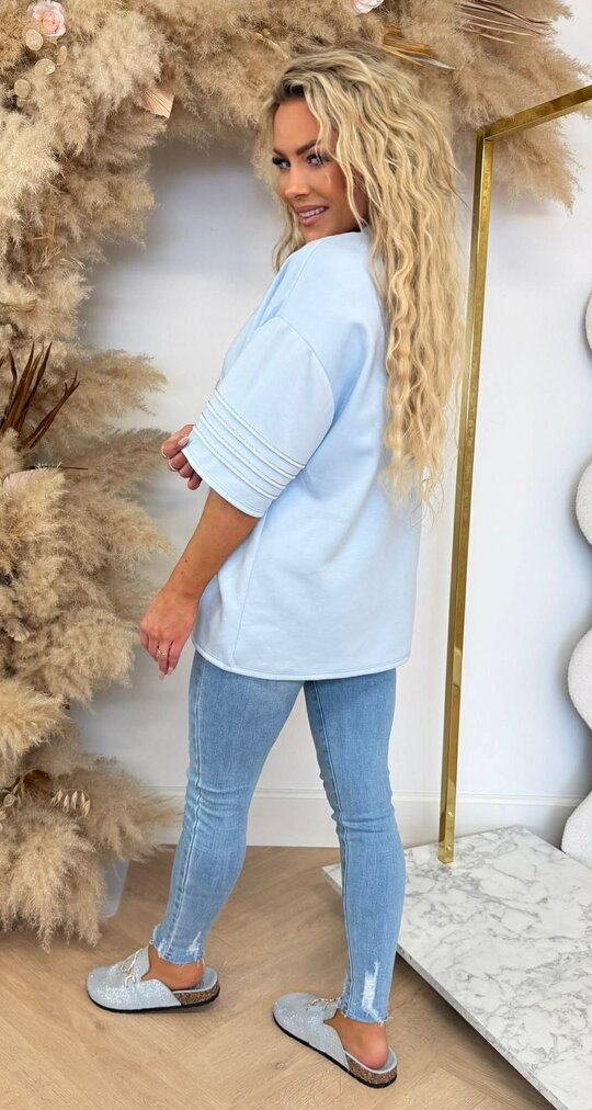 NAOMI GOLDY TEE ICEBLUE NAOMI GOLDY TEE ICEBLUE