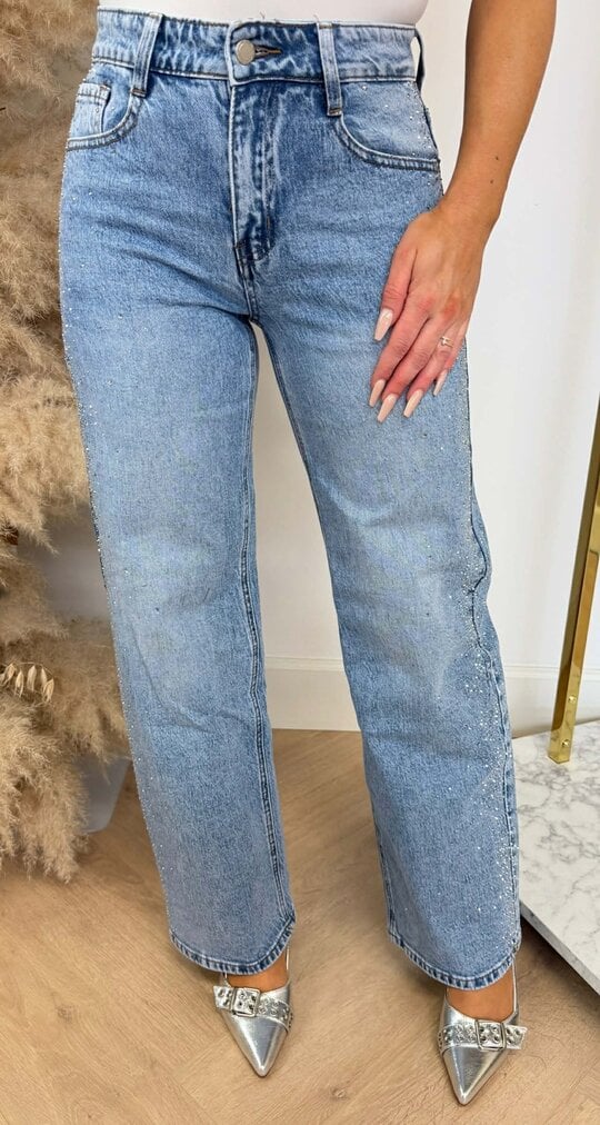 LEVI GLITTER WIDE LEG JEANS 66338 DENIMBLUE LEVI GLITTER WIDE LEG JEANS 66338 DENIMBLUE