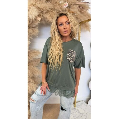 NOVA POCKET LACE SHIRT GREEN NOVA POCKET LACE SHIRT GREEN